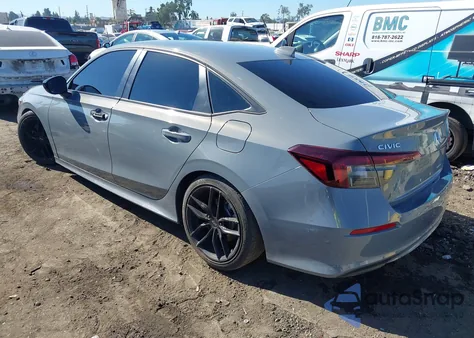 2025 Honda Civic Hybrid Sport/Sport Touring z USA, uszkodzony, nr VIN 2HGFE4F80SH353743